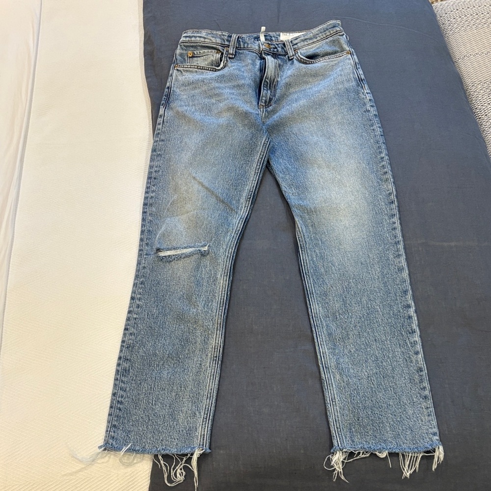 Rag & Bone straight leg high-rise jeans